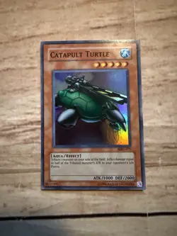 Yugioh! Catapult Turtle MRD-075 - Super Rare - Unlimited - Mint (Pack Fresh) X2 - Image 4