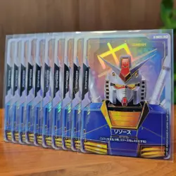 Gundam Card Game Gundam GD01-001 LR++ & Resource R-002 C++ 10 set Japanese - Image 4