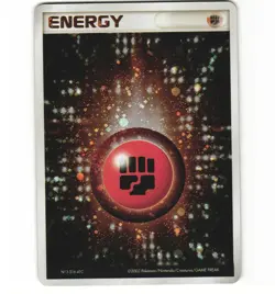 Japanese Pokemon Holo Fighting Energy EX Magma vs Aqua Side Deck Energy MP Card - Image 1