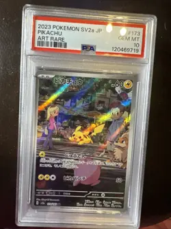 PSA 10 Pikachu 173/165 Sv2a: Pokemon Card 151 Holo Gem Mint Art Rare Japanese - Image 2