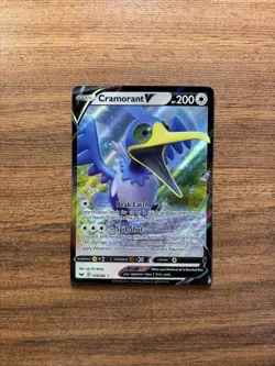 Cramorant V 155/202 - Sword & Shield Base - Ultra Rare Holo Pokemon Card NM - Image 1