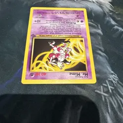 Pokemon TCG Mr. Mime Card 22/64 Unlimited Jungle NM Condition - Image 3