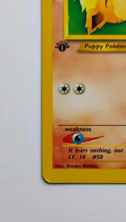 Pokemon Card Growlithe Neo Destiny 1st Edition 68/105 Near Mint - Image 5