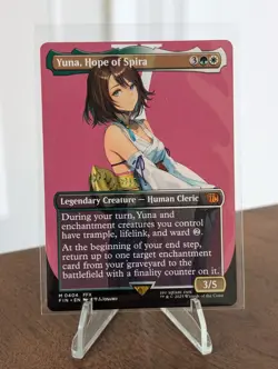 Yuna, Hope of Spira (Borderless) Final Fantasy Regular - Image 1