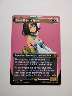 Yuna, Hope of Spira (Borderless) Final Fantasy Regular - Image 1