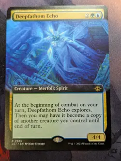 Deepfathom Echo - LCI - 0385 - MTG - TCG Card EXTENDED - Image 1
