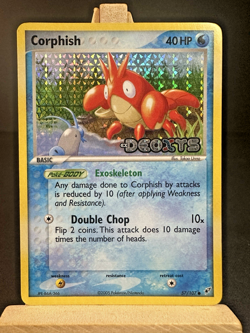 Pokemon Card - Corphish Deoxys 57/107 Reverse Holo Stamped LP - Image 1