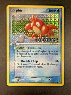 Pokemon Card - Corphish Deoxys 57/107 Reverse Holo Stamped LP - Image 4