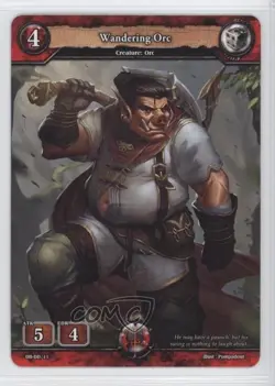 2017 Dragonborne - Rise to Supremacy Trading Card Game Wandering Orc #DB-DD/11 - Image 1