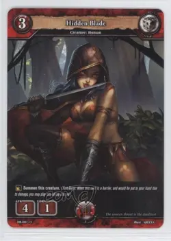 2017 Dragonborne - Rise to Supremacy Trading Card Game Hidden Blade #DB-DD/13 - Image 1