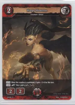 2017 Dragonborne - Rise to Supremacy Trading Card Game Harpy Huntress #DB-DD/14 - Image 1