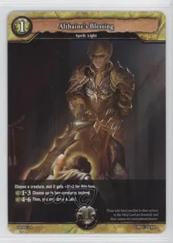 2017 Dragonborne - Rise to Supremacy Trading Card Game Althaine's Blessing - Image 1