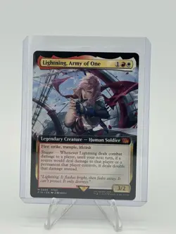 Lightning, Army of One (Extended Art) Final Fantasy Regular - Image 1