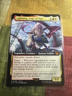 Lightning, Army of One (Extended Art) Final Fantasy Regular - Image 1