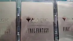 MTG English Metal Token Final Fantasy Complete Set of 3 APAC Promo NM - Image 5