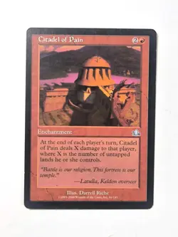 MTG Citadel of Pain Enchantment Uncommon : ProPhecy NM #2671 - Image 1