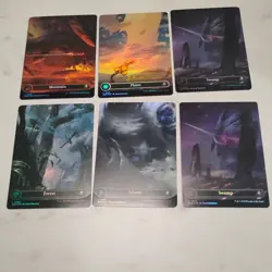 MTG Edge Of Eternities Foil Land Set Forest Swamp Mtn Plains Island ALL NM/MINT - Image 4