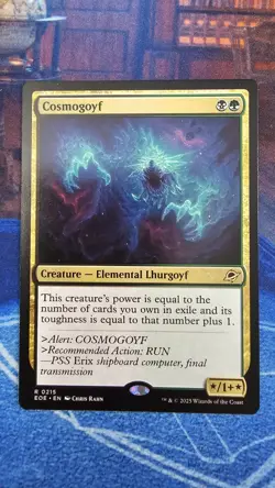 Mtg Casmogoyf Edge Of Eternities Regular Rare - Image 1