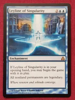 Magic The Gathering GUILDPACT LEYLINE OF SINGULARITY blue card MTG - Image 1