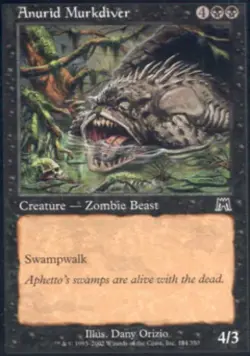 Anurid Murkdiver -Foil Light Play MTG Onslaught - Image 1