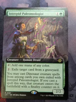 Intrepid Paleontologist - LCI - 0381 - MTG - TCG Card EXTENDED - Image 1