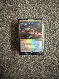 MTG Kamigawa Commander Deck Neon Dynasty Chishiro, The Shattered Blade 195166105352 - Image 1