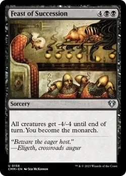 Feast of Succession - Near Mint MTG Commander Masters - Image 1
