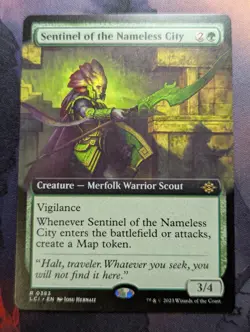 Sentinel of the Nameless City - LCI - 0383 - MTG - TCG Card EXTENDED - Image 1