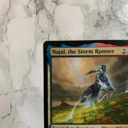 Najal, the Storm Runner #208 Legendary Creature MTG Magic Card - Image 2