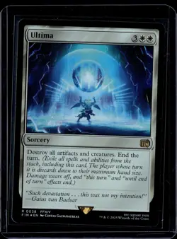 MTG: FINAL FANTASY #38 Ultima (Foil) - Image 1