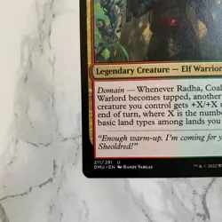 Radha, Coalition Warlord #211 Legendary Creature MTG Magic Card - Image 3