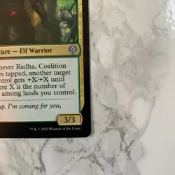 Radha, Coalition Warlord #211 Legendary Creature MTG Magic Card - Image 4