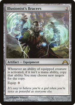 Illusionist's Bracers #231 (MP) Gatecrash GTC Magic MTG - Image 1