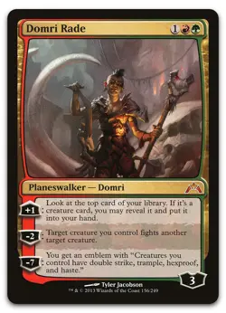 Domri Rade #156 (LP) Gatecrash GTC Magic MTG - Image 1