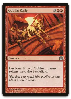 Goblin Rally #95 (LP) Return to Ravnica RTR Magic MTG - Image 1