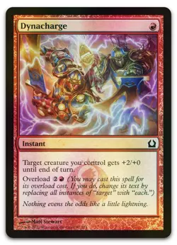 Dynacharge #92 (Foil) (NM) Return to Ravnica RTR Magic MTG - Image 1