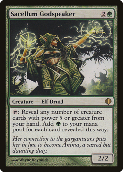 Sacellum Godspeaker #146 (MP) Shards of Alara ALA Magic MTG - Image 1