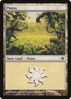 Plains (230) #230 (MP) Shards of Alara ALA Magic MTG - Image 1