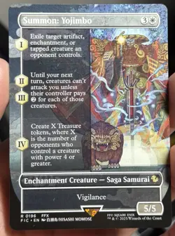 Summon: Yojimbo (Borderless) Commander: Final Fantasy Regular - Image 1