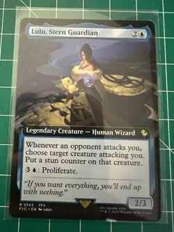 MTG: FINAL FANTASY #143 Lulu, Stern Guardian (Extended Art) - Image 1