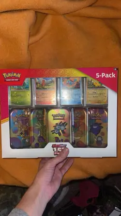 Pokemon Scarlet Violet 151 Mini Tins 5 Pack Costco Bundle, Sealed - Image 1