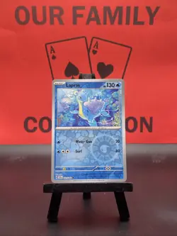 Lapras 031/142 Stellar Crown Pokemon TCG Reverse Holo Uncommon 2024 NM - Image 1