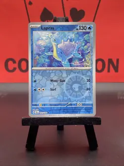 Lapras 031/142 Stellar Crown Pokemon TCG Reverse Holo Uncommon 2024 NM - Image 2