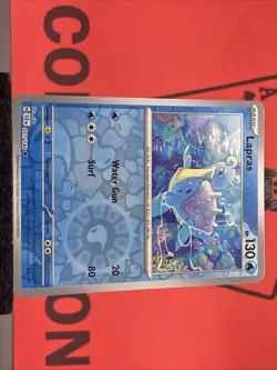 Lapras 031/142 Stellar Crown Pokemon TCG Reverse Holo Uncommon 2024 NM - Image 4
