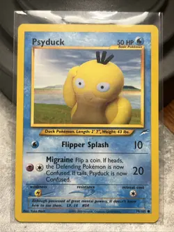 Psyduck 79/105 -Neo Destiny, WOTC Pokemon 2000 LP - Image 1