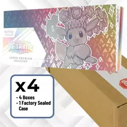 Pokemon TCG: Prismatic Evolutions Super-Premium Collection Case SEALED - Image 1