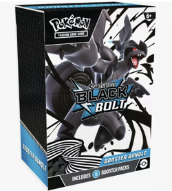Pokemon Black Bolt Booster Bundle (6 boosters!) In Hand Factory Sealed - Image 1