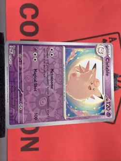 Clefable 079/167 Twilight Masquerade Pokemon TCG Reverse Holo Uncommon 2024 NM - Image 4