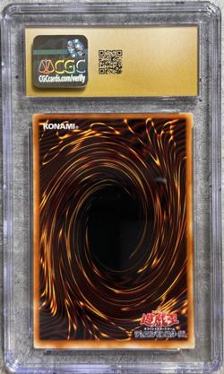 Yugioh Card JPN Dark Sage Secret R CGC 10 Pristine, Duel Monsters 5 G5-01, 2001 - Image 2