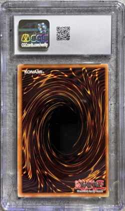 Yugioh Card Graceful Charity Super R CGC 8.5, Starter Deck: Pegasus SDP-040 2003 - Image 2